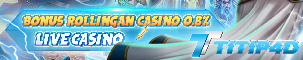 BONUS ROLLINGAN LIVE CASINO 0.8%